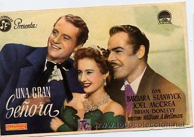 Cine: UNA GRAN SE&Ntilde;ORA  .  PM4638 - Foto 1