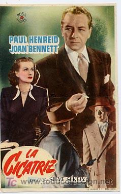  Flyers Publicitaires de films Anciens: LA CICATRIZ . PM4659