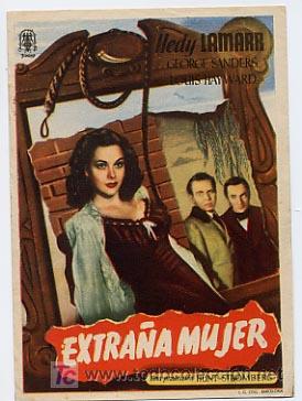 Cine: EXTRA&Ntilde;A MUJER   .  PM4663 - Foto 1