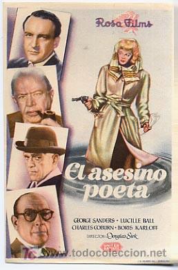 Cine: EL ASESINO POETA   .  PM4664 - Foto 1