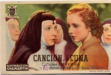 Flyers Publicitaires de films Anciens: CANCION DE CUNA , SENCILLO , PM4706
