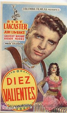 Cine: DIEZ VALIENTES   , SENCILLO ,  PM4729 - Foto 1