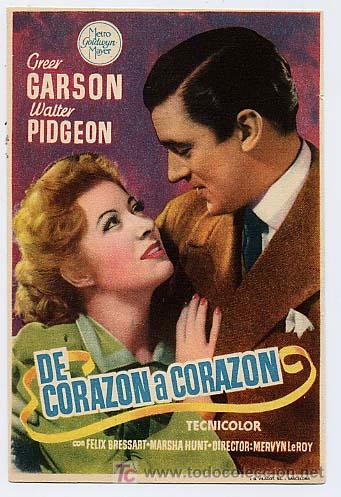 Cine: DE CORAZON A CORAZON  ,   PM4838 - Foto 1