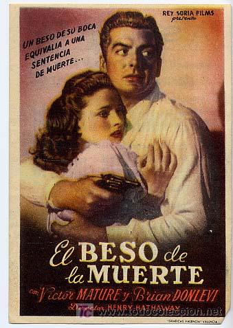 Cine: EL BESO DE LA MUERTE ,   PM4878 - Foto 1