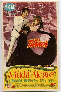Cine: LA VIUDA ALEGRE   ,   PM5028 - Foto 1
