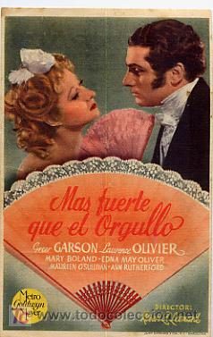 Cine: MAS FUERTE QUE EL ORGULLO        PM5114 - Foto 1