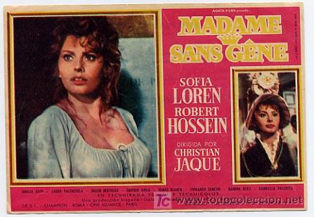 Cine: MADAME SANS GENE   ,   PM5242 - Foto 1