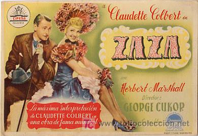 Cine: ZAZA    , SENCILLO     , PM5304 - Foto 1