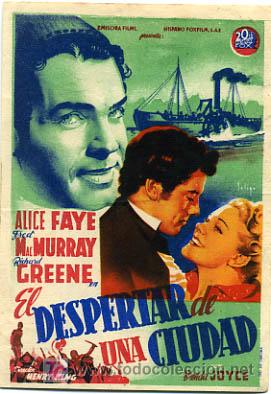 Cine: EL DESPERTAR DE UNA CIUDAD   , SOLIGO ,  SENCILLO   , PM6034