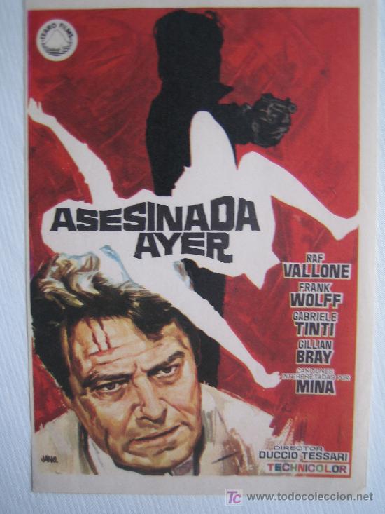 Cine: Asesinada ayer - Jano - Foto 1