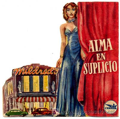 Cine: ALMA EN SUPLICIO    , TROQUELADO ,   S414 - Foto 1