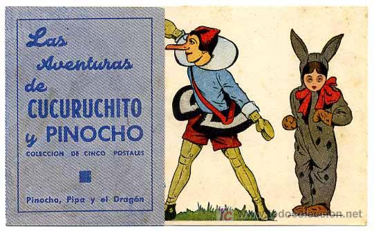 Cine: LAS AVENTURAS DE CUCURRUCHITO Y PINOCHO, DOBLE , S552