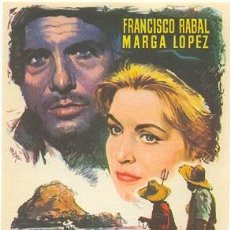Cine: EL HOMBRE DE LA ISLA. CON FRANCISCO RABAL Y MARGA LOPEZ