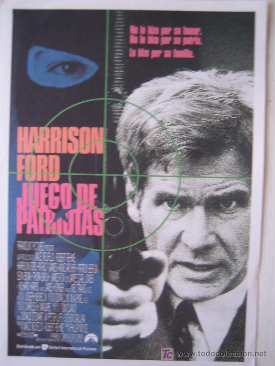 Cine: Juego de patriotas - Harrison Ford - Foto 1