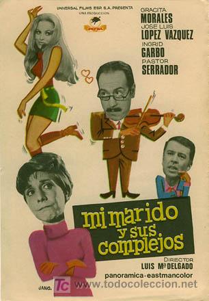 Cine: MI MARIDO Y SUS COMPLEJOS - Foto 1