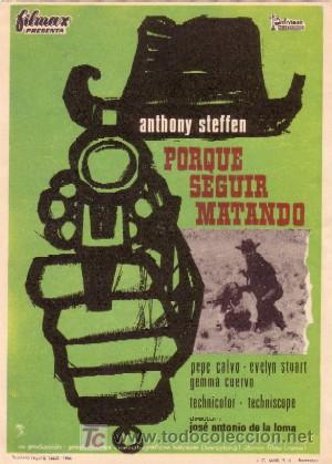 Cine: PORQUE SEGUIR MATANDO PC- 118 - Foto 1