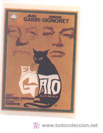 Foglietti di film di film antichi di cinema: 19-5. El Gato (JANO)