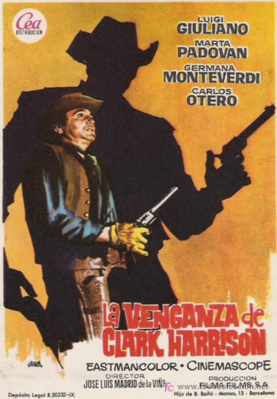 Cine: LA VENGANZA DE CLARK HARRISON - Foto 1