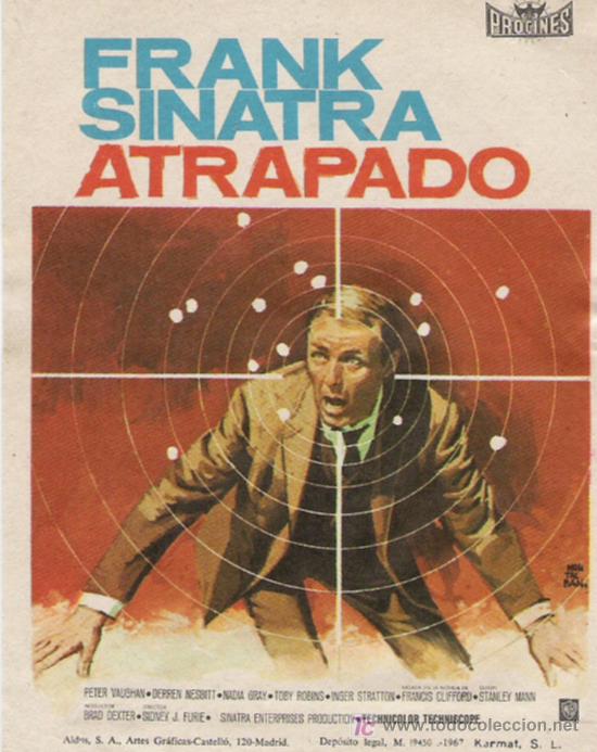 Cine: ATRAPADO  FRANK SINATRA - Foto 1