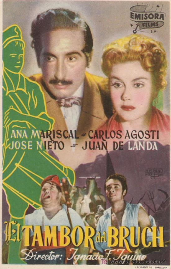 Flyers Publicitaires de Films Anciens: EL TAMBOR DEL BRUCH