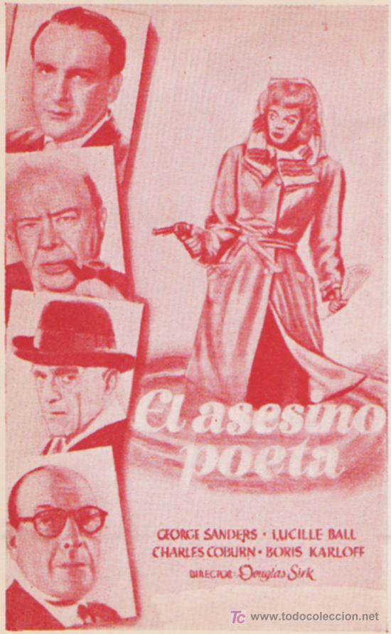 Cine: EL ASESINO POETA - Foto 1
