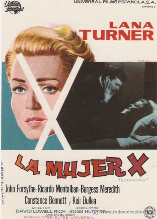 Cinema: LA  MUJER  X