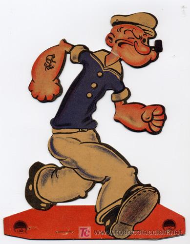 Cine: PTCC 428 POPEYE PROGRAMA TROQUELADO GRANDE 30S PARAMOUNT A - Foto 1