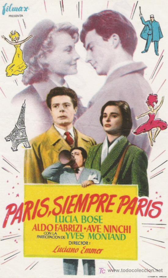 Cinema: PARIS SIEMPRE PARIS