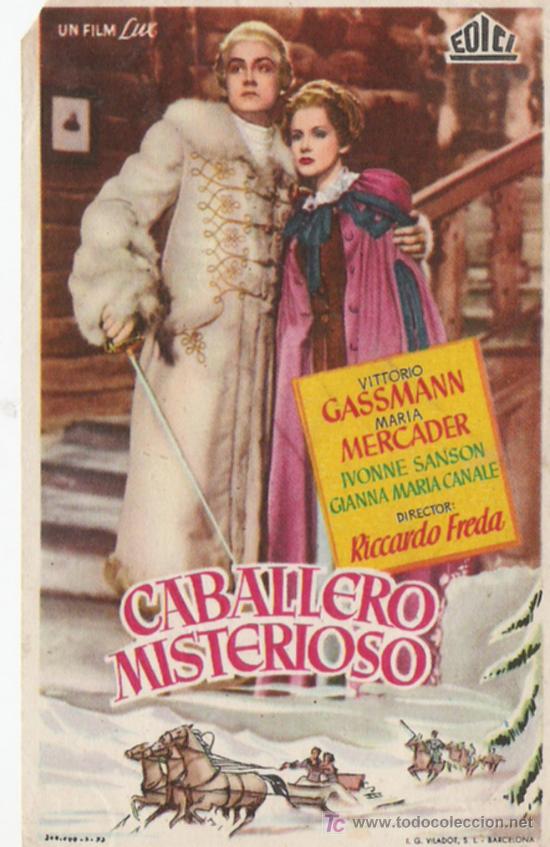 Cine: CABALLERO MISTERIOSO - Foto 1