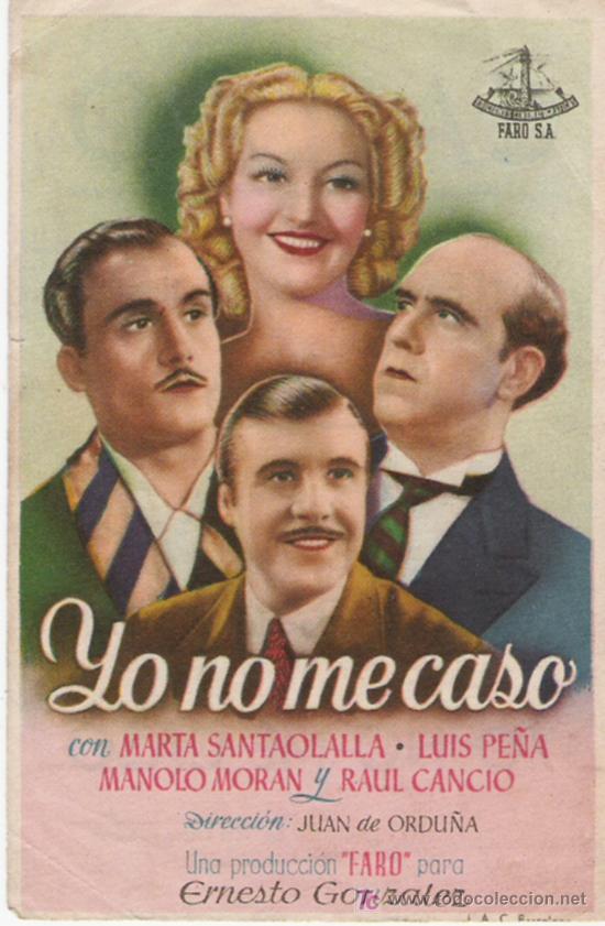 Cine: YO NO ME CASO - Foto 1