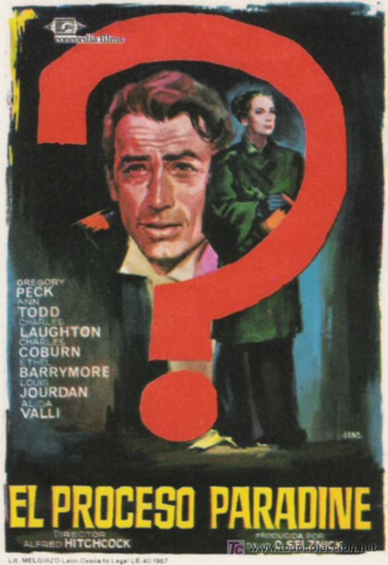 Cine: EL PROCESO PARADINE - Foto 1
