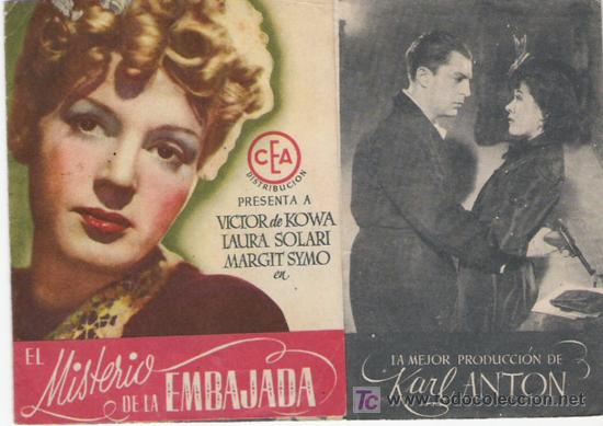 Cine: EL MISTERIO DE LA EMBAJADA - Foto 1