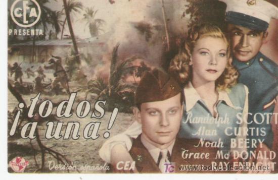 Cine: TODOS  A UNA - Foto 1