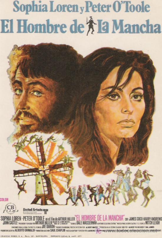 Cine: EL HOMBRE DE LA MANCHA - Foto 1