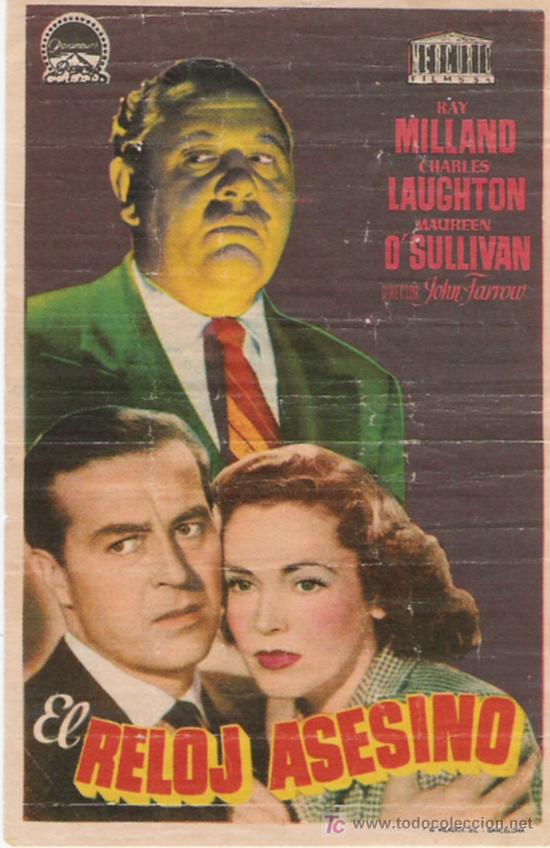 Cine: EL RELOJ ASESINO - Foto 1
