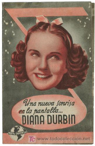 Cine: PTCC 524 MENTIROSILLA PROGRAMA DOBLE UNIVERSAL DIANA DURBIN - Foto 1
