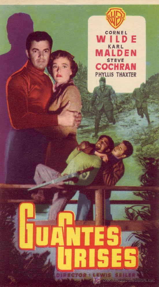 Cine: Programa de Mano -GUANTES GRISES - Foto 1
