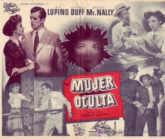 Cine: Programa de Mano - MUJER OCULTA - Foto 1