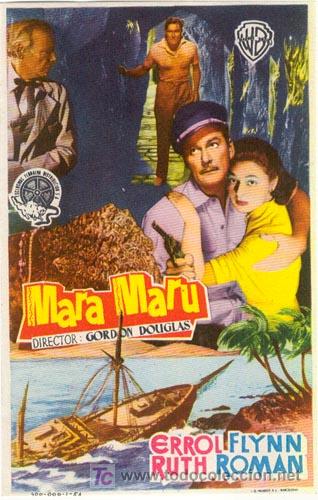 Kino: MARA MARU PROGRAMA SENCILLO FLORALVA ERROL FLYNN