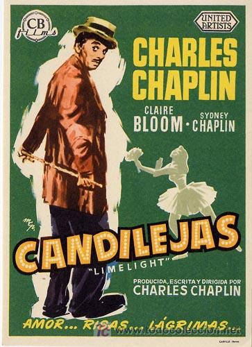 Cine: CANDILEJAS PROGRAMA SENCILLO CB CHARLES CHAPLIN BUSTER KEATON - Foto 1