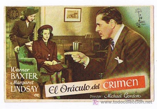Cine: el oraculo del crimen - Foto 1