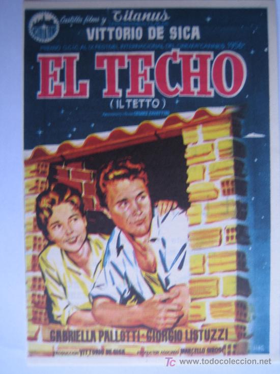 Cine: El techo - Vittorio de Sica - Jano - Foto 1