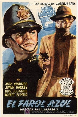 Cine: EL FAROL AZUL PROGRAMA SENCILLO EUROPA DIRK BOGARDE - Foto 1