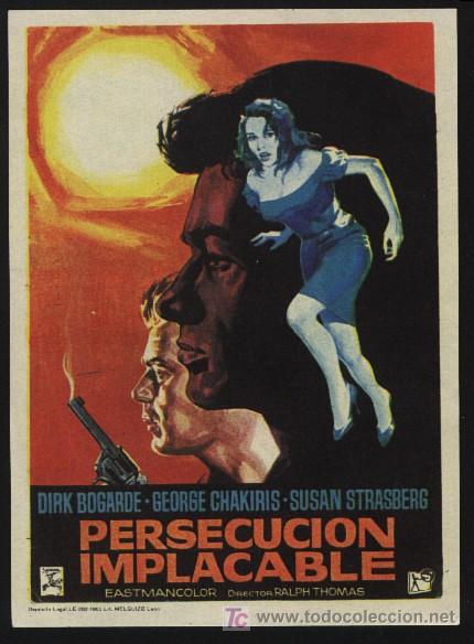 Cine: P-3948- Persecucion implacable (The High Bright Sun) Dirk Bogarde - George Chakiris - Foto 1
