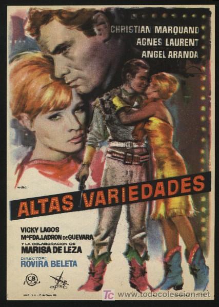Kino: Q-04137- Altas variedades (Christian Marquand - Agn&egrave;s Laurent - &Aacute;ngel Aranda - Vicky Lagos)