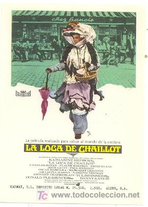 Cine: La loca de Chaillot. Con Katharine Hepburn - Foto 1