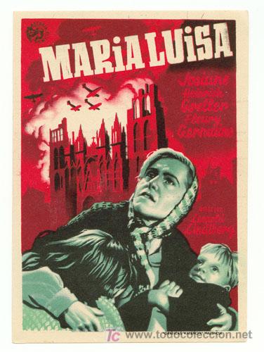 Cine: MARIA LUISA PROGRAMA SENCILLO ASTORIA JOSIANE A - Foto 1