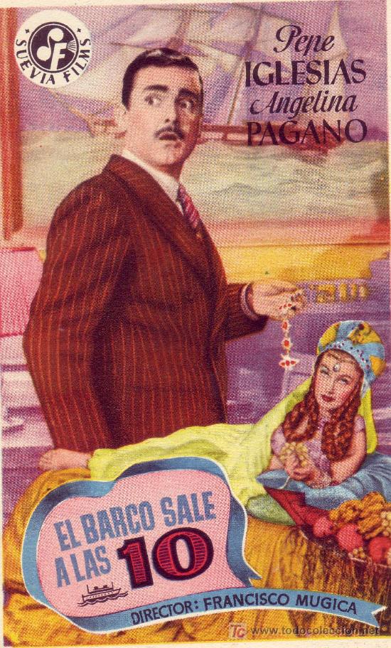 Cine: EL BARCO SALE A LAS 10 Programa de SUEVIA FILMS - Foto 1