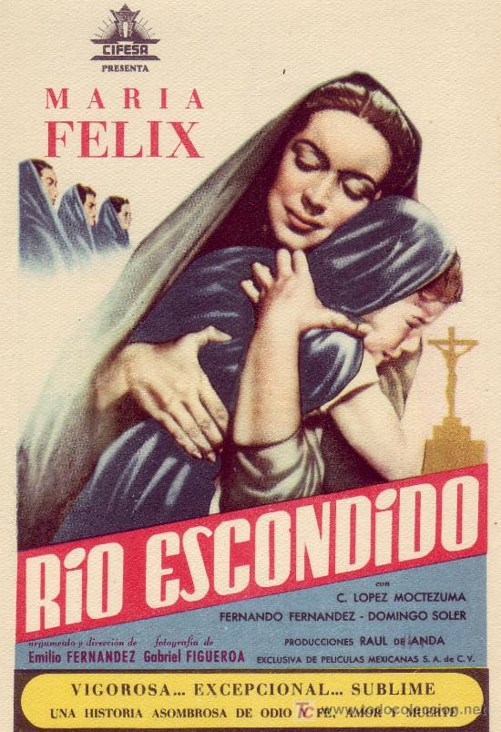 Cine: Programa de Mano RIO ESCONDIDO - Foto 1