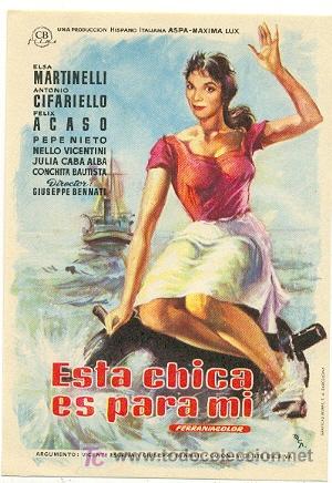 Cine: Esta chica es para mi - Con Elsa Martinelli - Foto 1